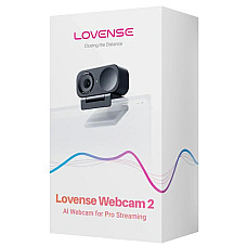 Веб-камера 4К с искусственным интеллектом Lovense WebCam 2, для стрима, активация чаевыми