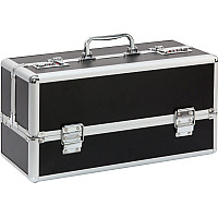 Большой кейс для хранения секс-игрушек BMS Factory Large Lokable Vibrator Case Black, кодовый замок