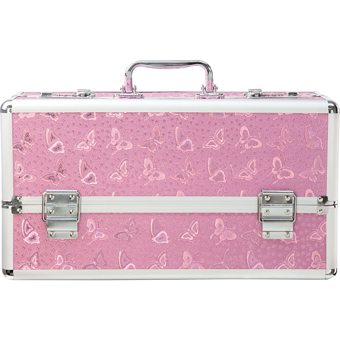 Большой кейс для хранения секс-игрушек BMS Factory Large Lokable Vibrator Case Pink, кодовый замок
