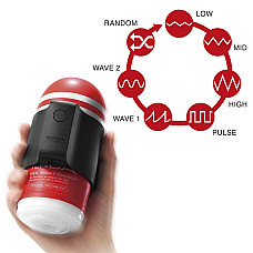 Вибронасадка Tenga CUP VIBRATOR, 7 режимов, 2 мастурбатора в комплекте