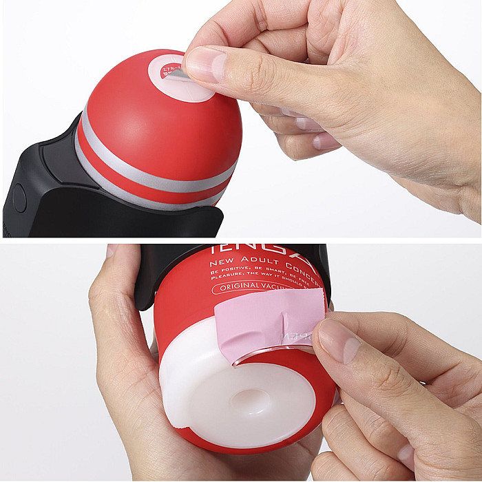 Вібронасадка Tenga CUP VIBRATOR, 7 режимів, 1 мастурбатор в комплекті
