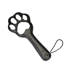 Паддл у вигляді котячої лапки Liebe Seele Round Paddle Black/White