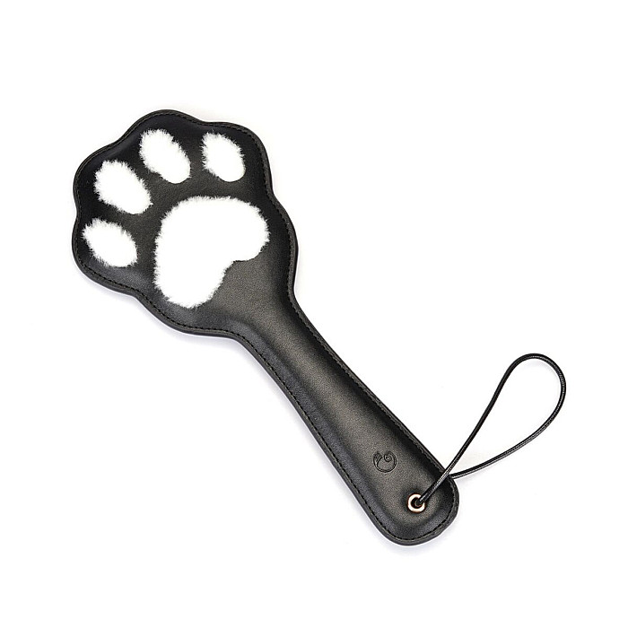 Паддл у вигляді котячої лапки Liebe Seele Round Paddle Black/White