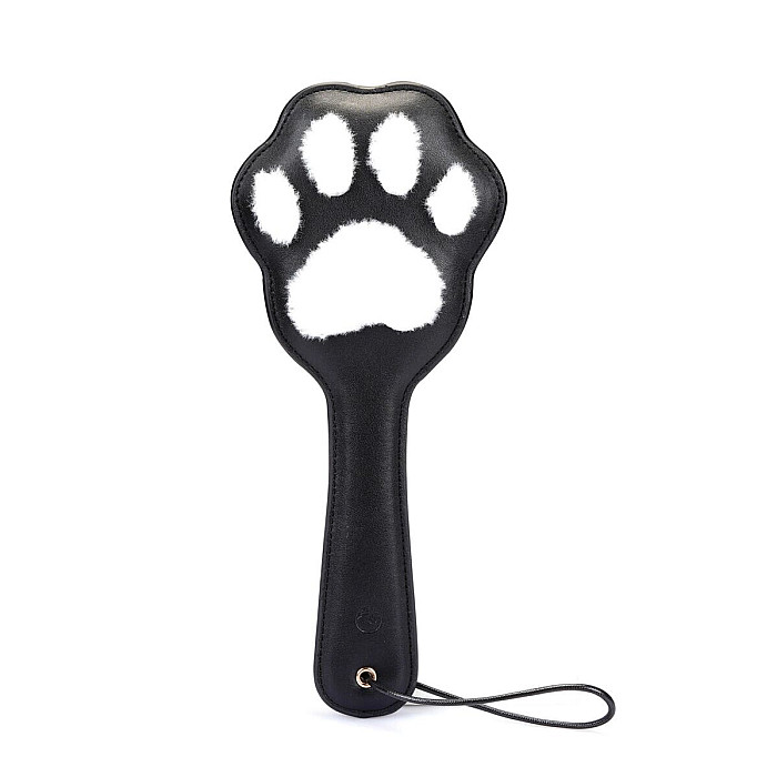 Паддл у вигляді котячої лапки Liebe Seele Round Paddle Black/White