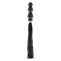 Флоггер с ручкой - анальным плагом Fetish Tentation Whip with Plug Handle