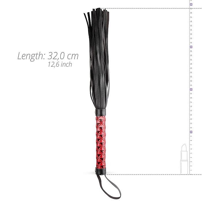 Батіг-флогер Whipped - Beat It Flogger - Red, екошкіра