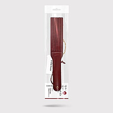 Двусторонний паддл Liebe Seele Wine Red Spanking Paddle, натуральная кожа