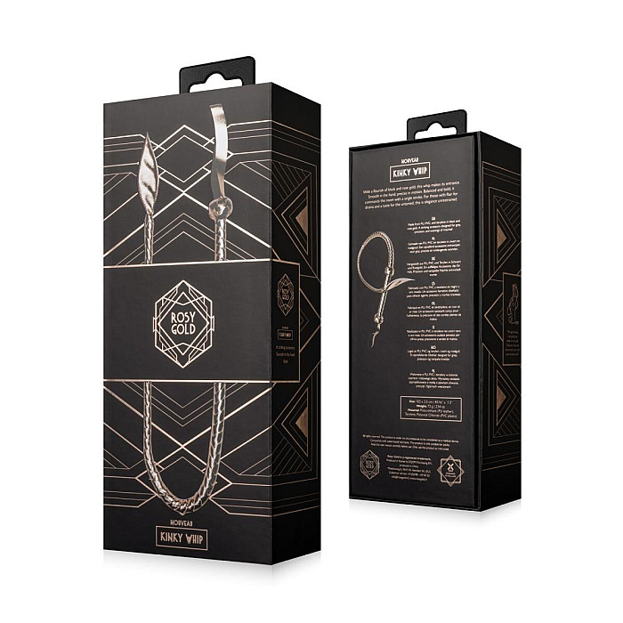 Батіг Rosy Gold Kinky Whip