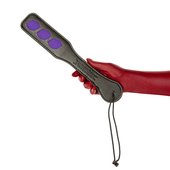 Паддл Punishment - Purple Lips Paddle – Black