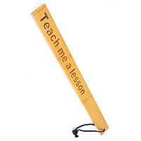 Падл Fetish Tentation — Paddle Teach me a lesson Bamboo, упакований у ПЕ пакет