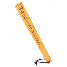 Паддл Fetish Tentation — Paddle Teach me a lesson Bamboo, упакован в ПЭ пакет