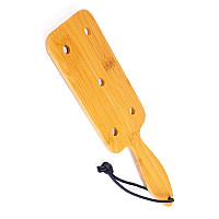 Падл Fetish Tentation Paddle Wide and Short Bamboo, упакований у ПЕ пакет