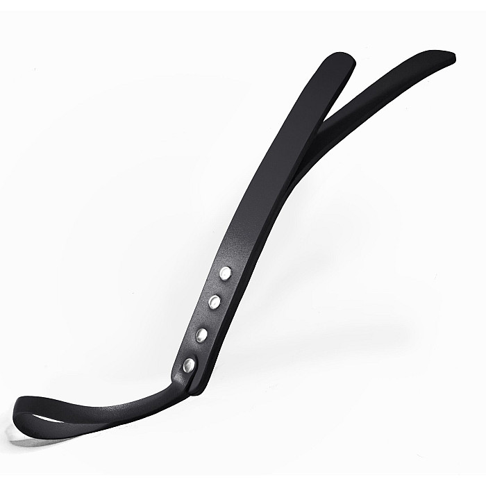 Паддл двухслойный Feral Feelings Leather Mini Paddle Black, натуральня кожа