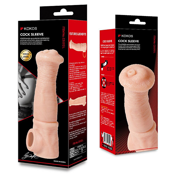 Насадка на член Kokos Cock Sleeve CS 012 L