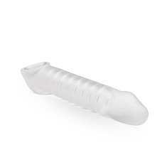 Насадка на член Boners Supporting Penis Sleeve, +5 см к длине, отверстие для яичек