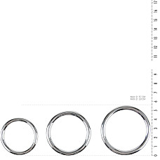Набор эрекционных колец Sinner Gear Unbendable — Cock/Ball Ring & Glans Ring Set