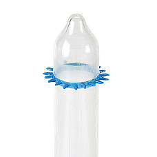 Насадка на член Recare Spike Condom Blue (презерватив с шипами)