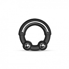 Эрекционное кольцо с металлическими вставками Dorcel STRONGER RING
