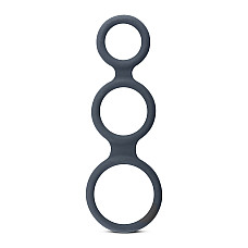 Потрійне ерекційне кільце Boners Triple Ring, діаметр 2,6; 3,3 і 3,8 см