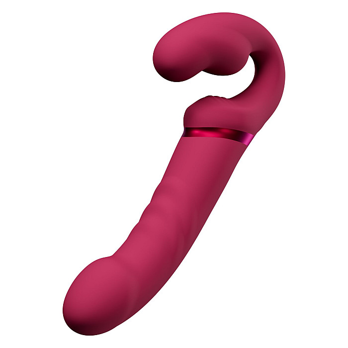 Безремінний смарт-страпон Lovense Lapis vibrating strapless strap-on,3 мотори