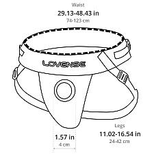 Трусики для страпона Lovense Strapless Harness, для Lovense Lapis strap-on та інших моделей