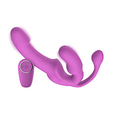 Безремінний страпон с анальною вставкою Teazers Strapless Strap-On with Anal Plug
