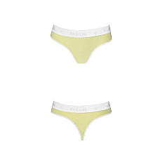 Спортивные трусики-стринги Passion PS007 PANTIES L, yellow
