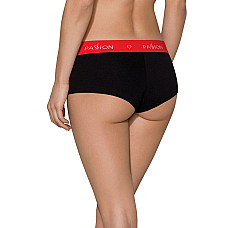 Трусики-шортики Passion PS003 PANTIES XL, black