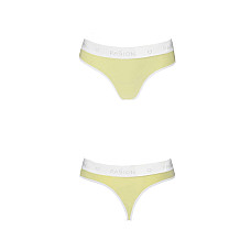Спортивные трусики-стринги Passion PS007 PANTIES XL, yellow