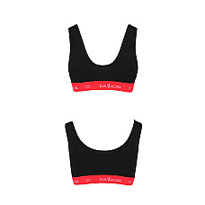 Спортивный топ на широких бретелях Passion PS003 TOP M, black