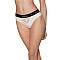 Трусики с широкой резинкой и кружевом Passion PS001 PANTIES L, ecru