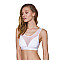 Топ с прозрачной вставкой Passion PS002 TOP M, white