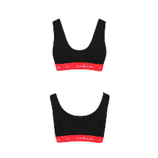 Спортивный топ на широких бретелях Passion PS003 TOP XL, black