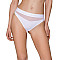 Трусики с прозрачной вставкой Passion PS006 PANTIES M, white