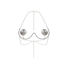 Украшение на грудь Obsessive Kisselie jewelry bra (мятая упаковка!!!)