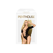 Боди Penthouse Salute Me XL Black (дефекты на упаковке!!!)