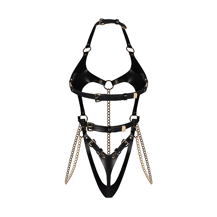 Боді Obsessive Anyya Black teddy S/M/L