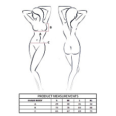 Боди Passion EVALIE BODY white M