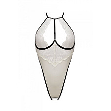 Боди с доступом Passion CHIKA BODY L/XL, cream