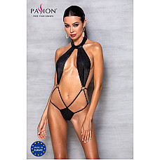 Боди-халтер из экокожи Passion JANNIES BODY L/XL black