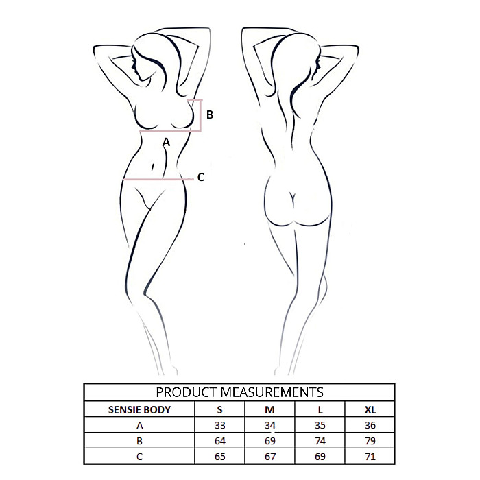 Боди Passion SENSIE BODY teal S