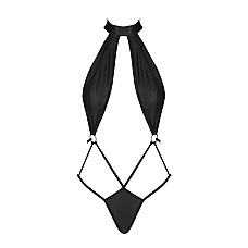Боди-халтер из экокожи Passion JANNIES BODY S/M black