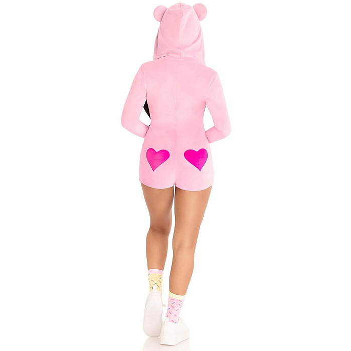 Комбінезон «Солодкий ведмедик» Leg Avenue Sweetheart Bear Velvet Romper M