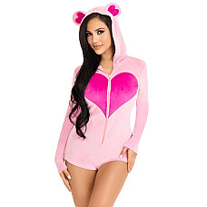 Комбинезон "Сладкий мишка" Leg Avenue Sweetheart Bear Velvet Romper S