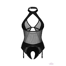 Боди Obsessive Dominna crotchless teddy S/M