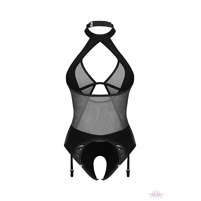 Боді Obsessive Dominna crotchless teddy S/M