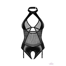 Боди Obsessive Dominna crotchless teddy S/M