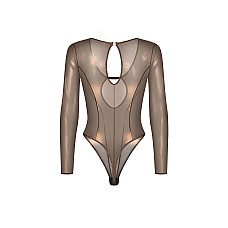 Боди Obsessive Soranna long-sleeved teddy 2XL/3XL