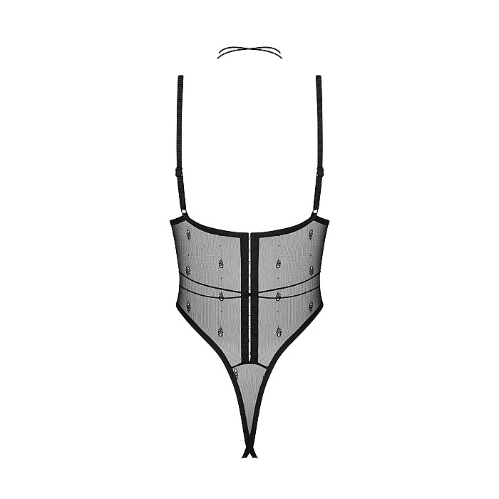 Боді Obsessive Anniverse Special crotchless teddy 2XL/3XL