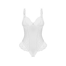 Боді Obsessive Weddya crotchless teddy S/M